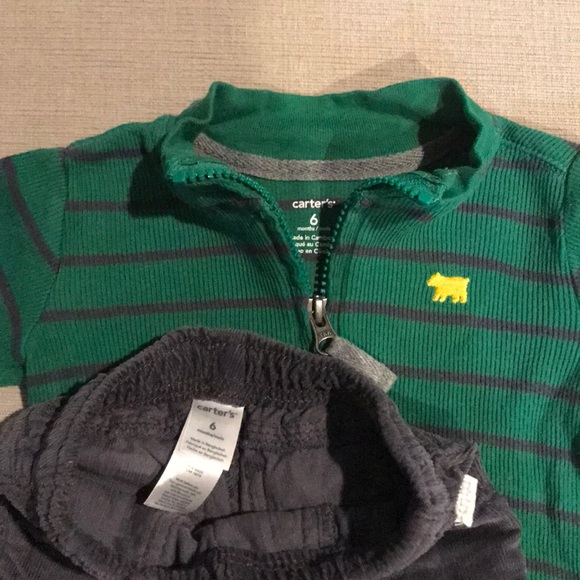 Carter’s Baby Boy Sweater and Pants Outfit - Picture 5 of 5